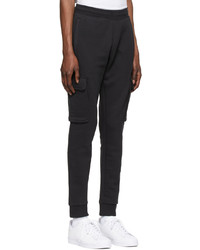 adidas Originals Black Adicolor Essentials Trefoil Lounge Pants