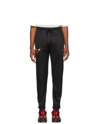 Marcelo Burlon County of Milan Black And Red Nba Edition Chicago Bulls Track Pants