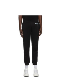 Moschino Black And Silver Couture Lounge Pants