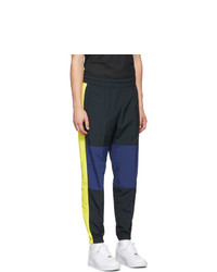 Nike Black And Yellow Re Issue Woven Track Pants