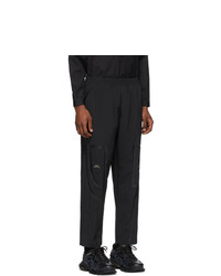 A-Cold-Wall* Black Bracket Taped Track Pants