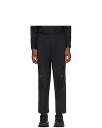 A-Cold-Wall* Black Bracket Taped Track Pants