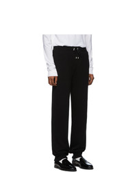 Balmain Black Cashmere Lounge Pants