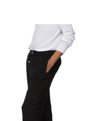 Balmain Black Cashmere Lounge Pants