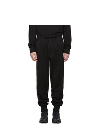 Y-3 Black Classic Cuffed Lounge Pants