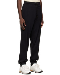 Dunhill Black Cotton Lounge Pants