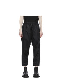 Julius Black Cotton Lounge Pants