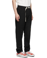 Advisory Board Crystals Black Cotton Utility Trousers
