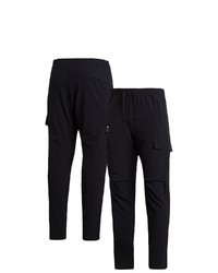 adidas Black Dc United Travel Pants In Charcoal At Nordstrom