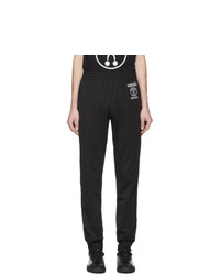 Moschino Black Double Question Mark Lounge Pants