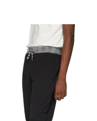 Missoni Black Drawstring Lounge Pants