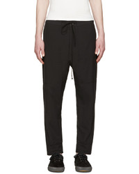 Song For The Mute Black Drawstring Trousers