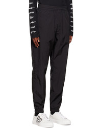 Givenchy Black Embroidered Lounge Pants