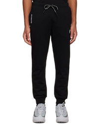 AAPE BY A BATHING APE Black Embroidered Lounge Pants