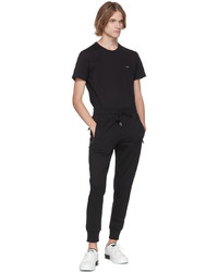 Dolce & Gabbana Black Essentials Logo Lounge Pants