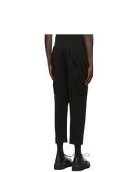 Julius Black Fitted Lounge Pants