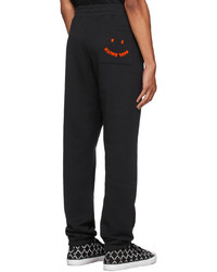 Ps By Paul Smith Black Happy Lounge Pants