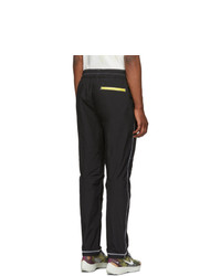 John Elliott Black High Shrunk Nylon Trenton Lounge Pants