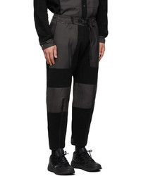 Byborre Black Hike Cropped Lounge Pants