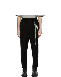 Song For The Mute Black Jersey Lounge Pants