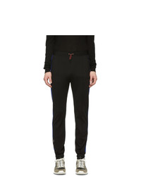 Unravel Black Jersey Track Pants