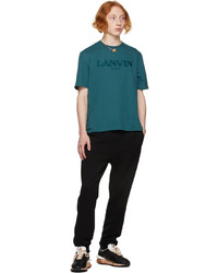 Lanvin Black Jogging Lounge Pants