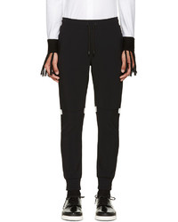 Calvin Klein Collection Black Knit Major Lounge Pants
