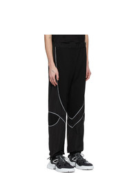 McQ Alexander McQueen Black Logan Track Pants