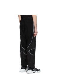 McQ Alexander McQueen Black Logan Track Pants