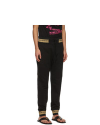 VERSACE JEANS COUTURE Black Lunar New Year Lounge Pants