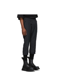 Julius Black Nilos Edition Taffeta Track Pants