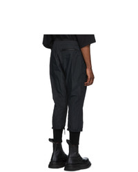 Julius Black Nilos Edition Taffeta Track Pants