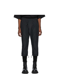 Julius Black Nilos Edition Taffeta Track Pants