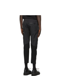 Julius Black Nilos Paneled Track Pants