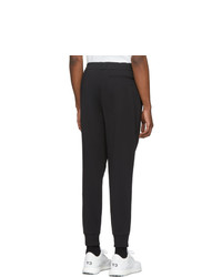 Y-3 Black Nylon Cuff Lounge Pants