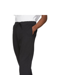 Y-3 Black Nylon Cuff Lounge Pants