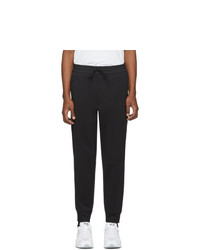 Y-3 Black Nylon Cuff Lounge Pants