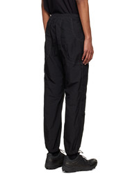 And Wander Black Organic Cotton Track Pants