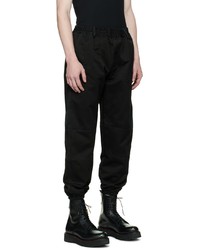 44 label group Black Paneled Lounge Pants