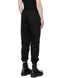 44 label group Black Paneled Lounge Pants