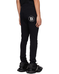 Balmain Black Paneled Lounge Pants