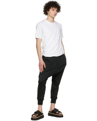 Junya Watanabe Black Polyester Lounge Pants