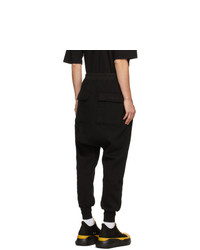 Rick Owens DRKSHDW Black Prisoner Lounge Pants