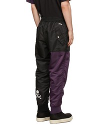 Mastermind Japan Black Purple C2h4 Edition Bomber Pants