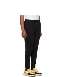 Ps By Paul Smith Black Regular Fit Lounge Pants