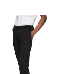 Ps By Paul Smith Black Regular Fit Lounge Pants