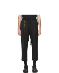 Song For The Mute Black Relaxed Lounge Pants