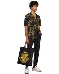 VERSACE JEANS COUTURE Black Seasonal Trousers