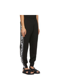 Stella McCartney Black Shared 23 Obs Knitted Band Lounge Pants