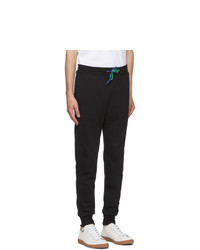Ps By Paul Smith Black Slim Jogger Lounge Pants